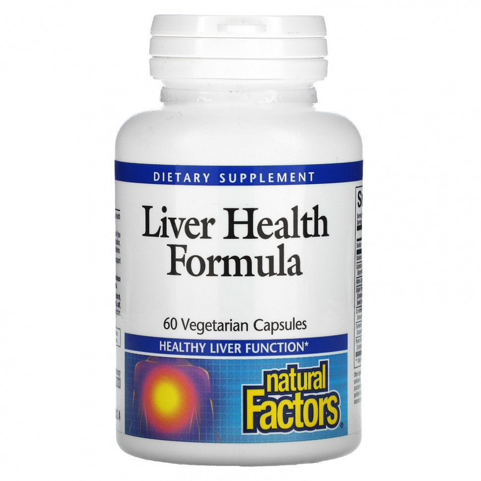  Natural Factors, Liver Health Formula, 60      -     , -, 