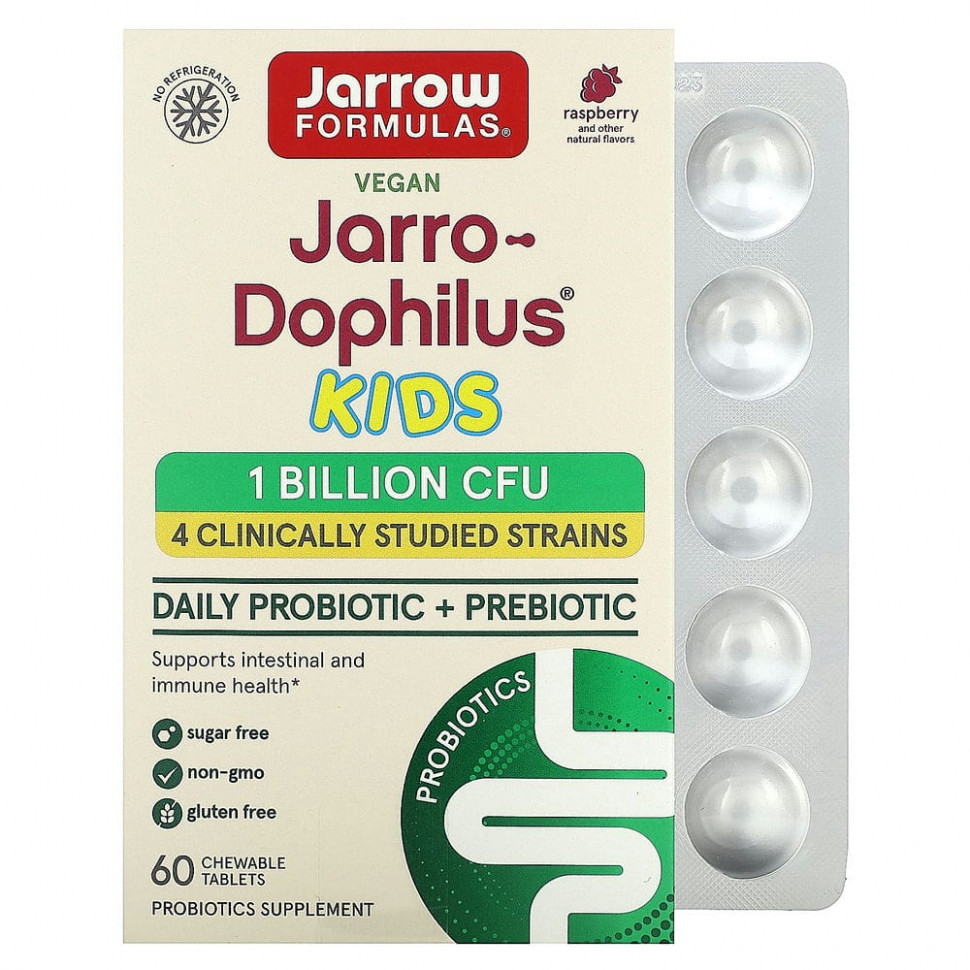  Jarrow Formulas, Jarro-Dophilus Kids,  + ,  ,   , 1   , 60      -     , -, 