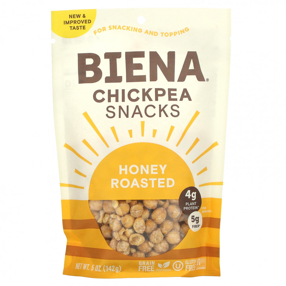 ������ ������ BIENA, ����� �� ����, ���������� � �����, 142 � (5 �����)  IHerb (������) ����