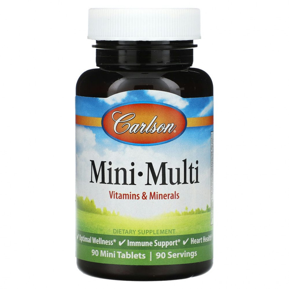 ������ ������ Carlson, Mini Multi, 90 ����-��������  IHerb (������) ����