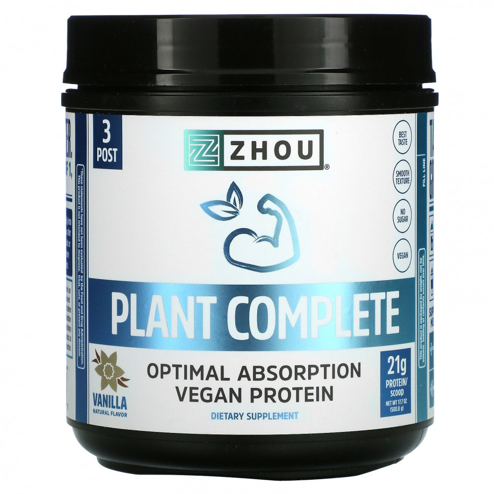  Zhou Nutrition, Plant Complete,     , , 500,8  (17,7 )    -     , -, 