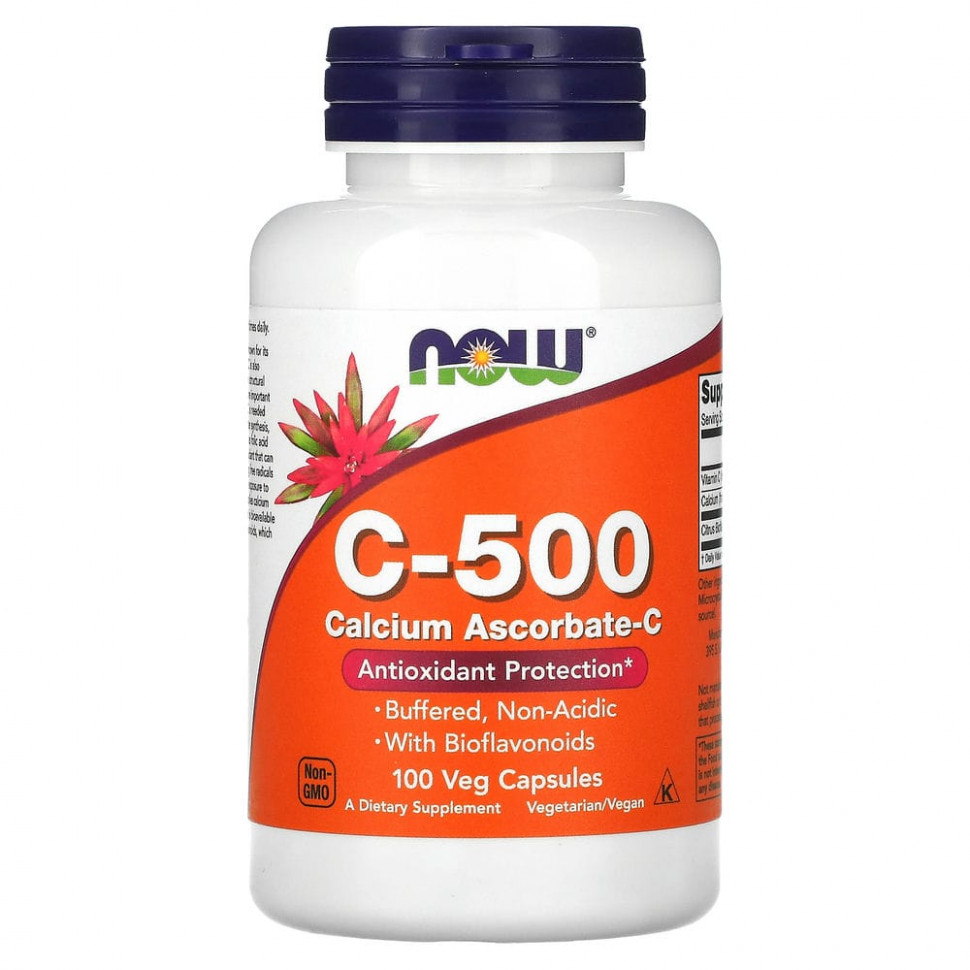  NOW Foods, C-500,  -C, 100     -     , -, 