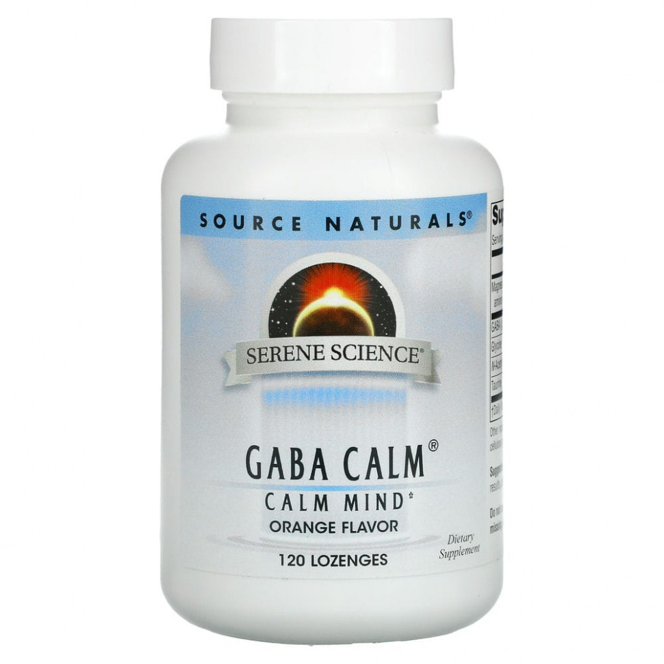  Source Naturals, GABA Calm, ,  , 120       -     , -, 