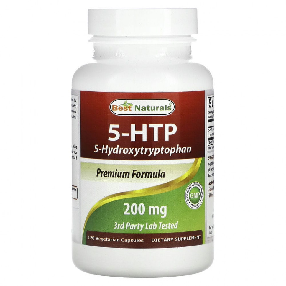  Best Naturals, 5-HTP (5-), 200 , 120      -     , -, 