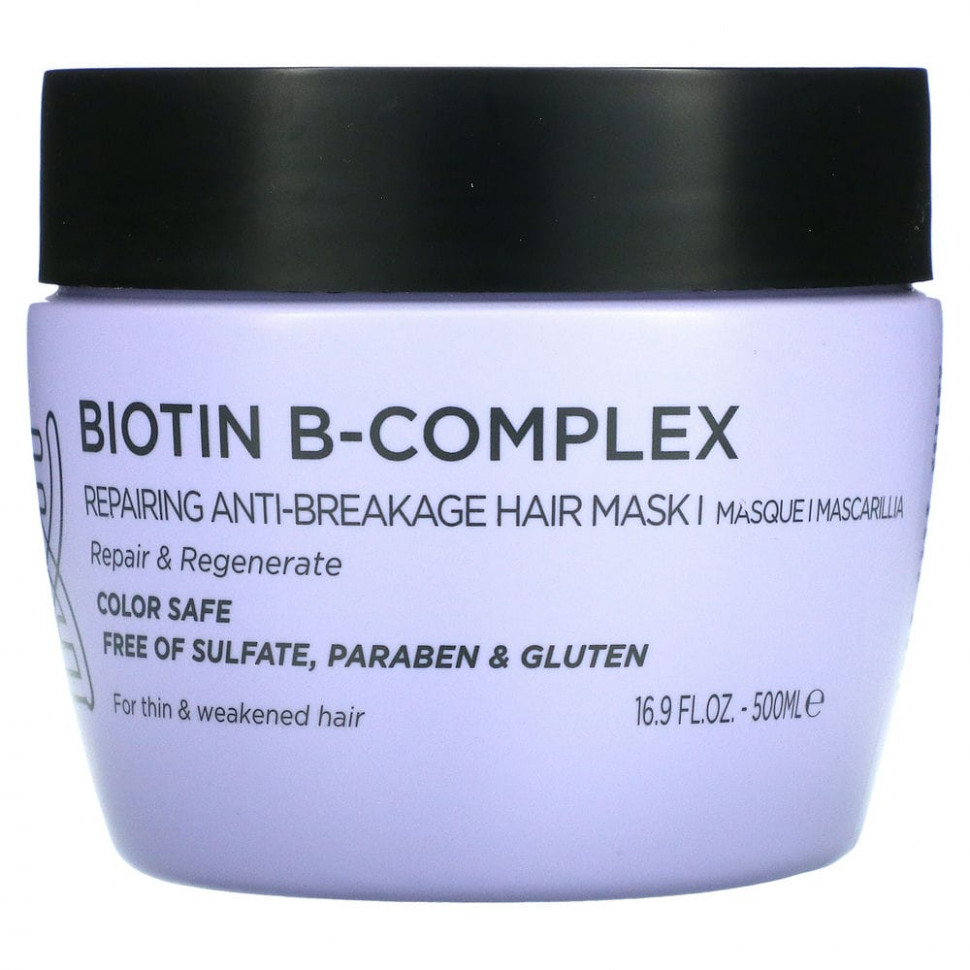  Luseta Beauty, Biotin B-Complex,    ,  , 500  (16,9 . )    -     , -, 