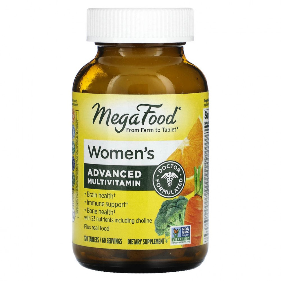  MegaFood, Multi for Women,      , 120     -     , -, 