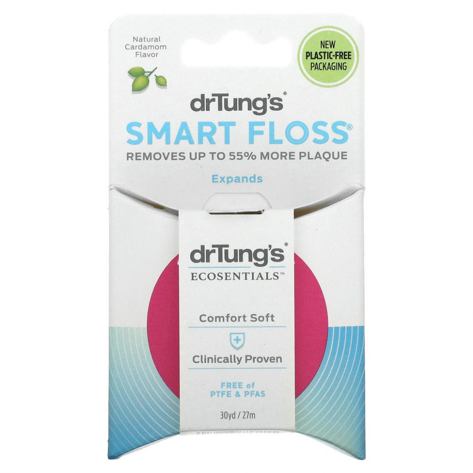 ������ ������ Dr. Tung's, Smart Floss, ������ ����, ����������� ��������, 27 � (30 �����)  IHerb (������) ����