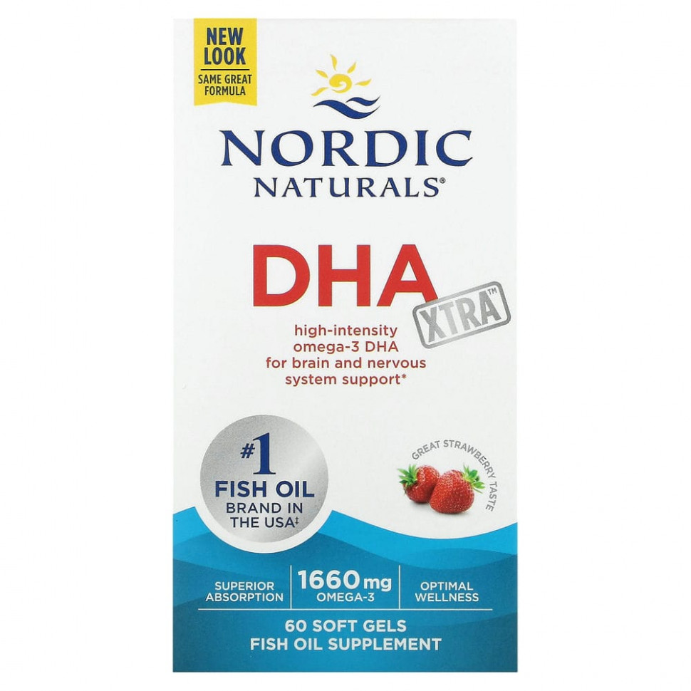  Nordic Naturals, DHA Xtra,  , 830 , 60      -     , -, 