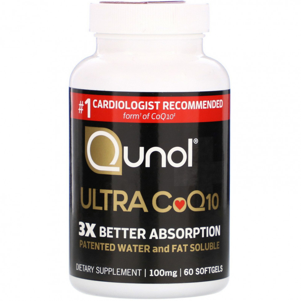 ������ ������ Qunol, ������� Q10 ������, 100 ��, 60 ������  IHerb (������) ����