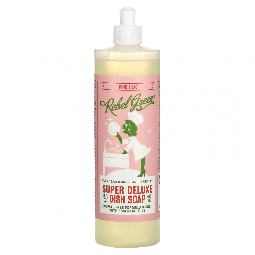  Rebel Green, Super Deluxe Dish Soap, -, 473  (16 . )    -     , -, 