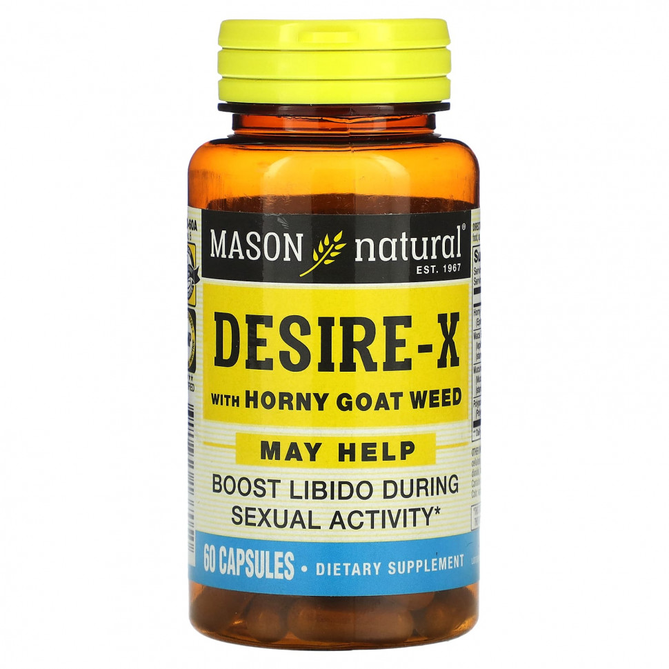 ������ ������ Mason Natural, Desire-X � �������� �� ������� ����, 60 ������  IHerb (������) ����