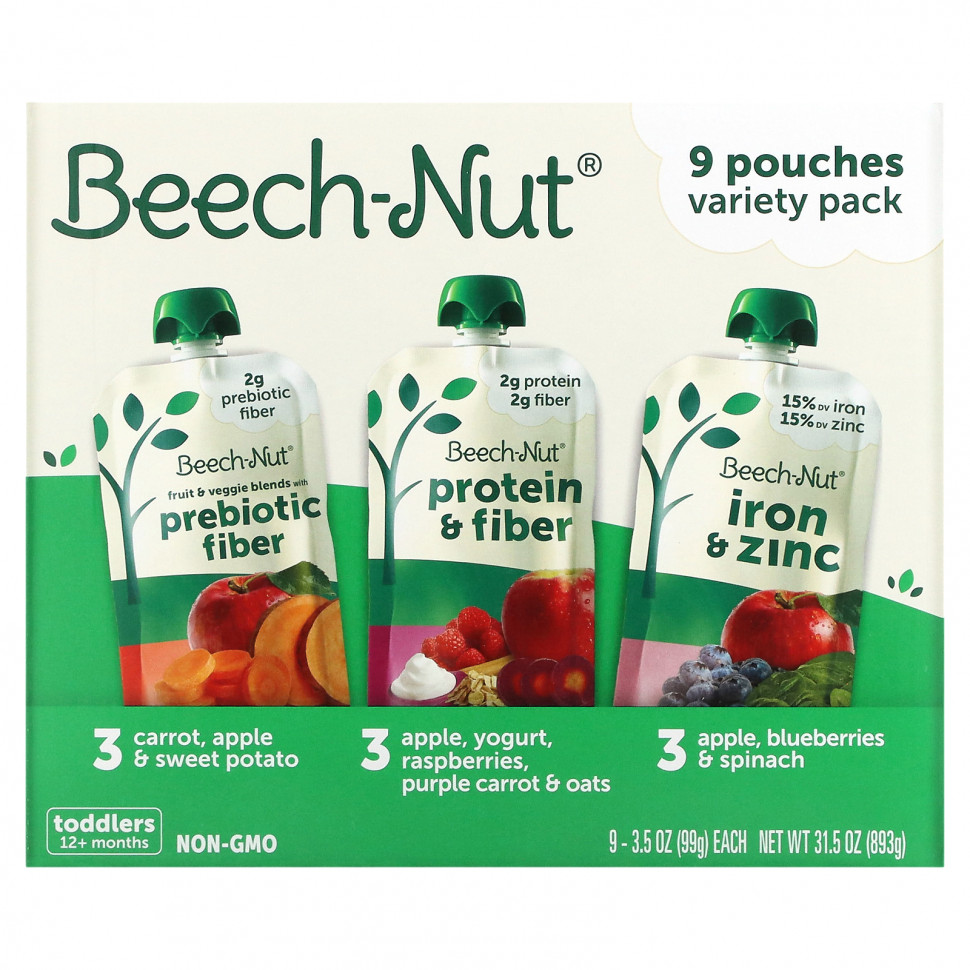 ������ ������ Beech-Nut, Variety Pack, �� 12 �������, 9 ���������, 99 � (3,5 �����)  IHerb (������) ����