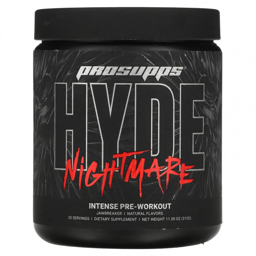 ������ ������ ProSupps, Hyde Nightmare, Intense Pre-Workout, Jawbreaker, 11 oz (312 g)  IHerb (������) ����