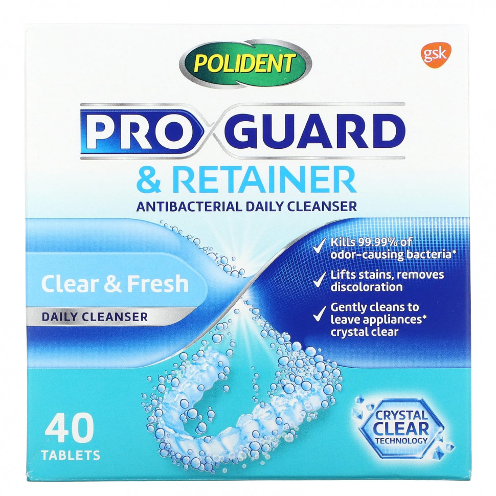   Polident, Pro Guard & Retainer,      , 40   IHerb () 