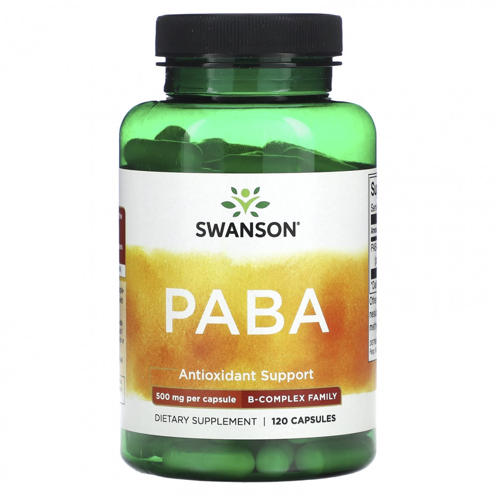������ ������ Swanson, ����, 500 ��, 120 ������  IHerb (������) ����