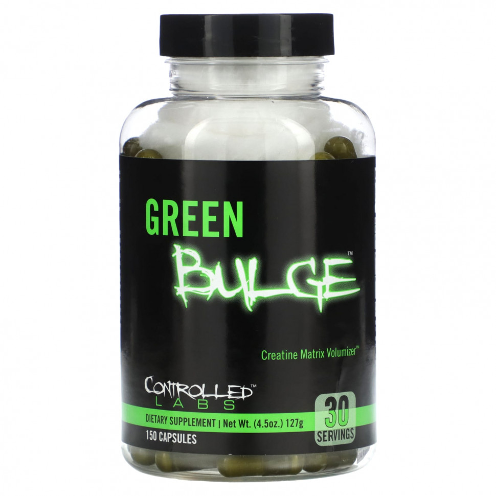  Controlled Labs, Green Bulge, Creatine Matrix Volumizer, 150     -     , -, 