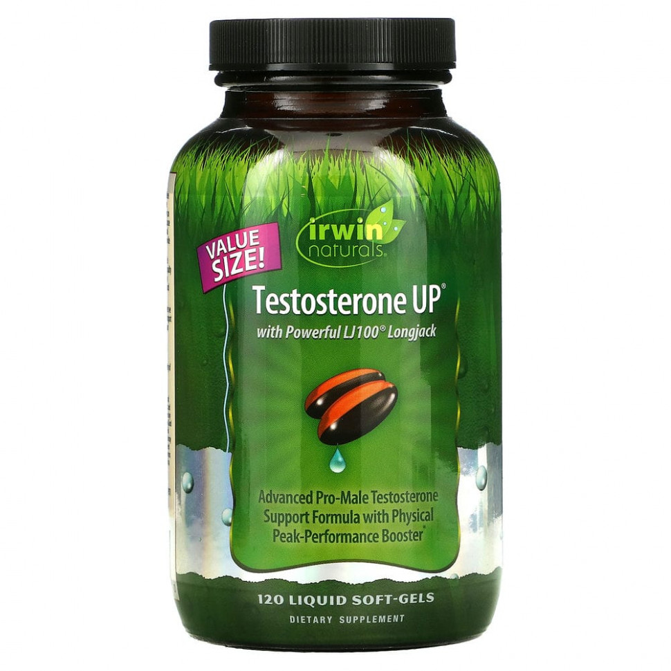  Irwin Naturals, Testosterone UP, , 120       -     , -, 