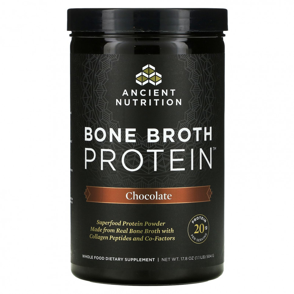  Dr. Axe / Ancient Nutrition, Bone Broth Protein, , 1,1  (17,8 )    -     , -, 