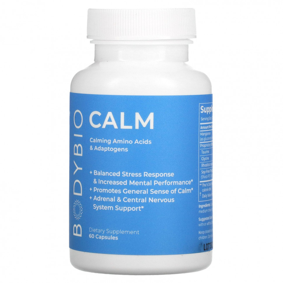  BodyBio, Calm, 60     -     , -, 