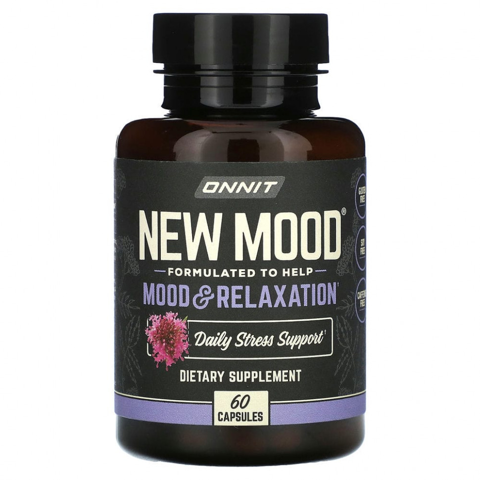  Onnit, New Mood, Mood & Relaxation, 60     -     , -, 