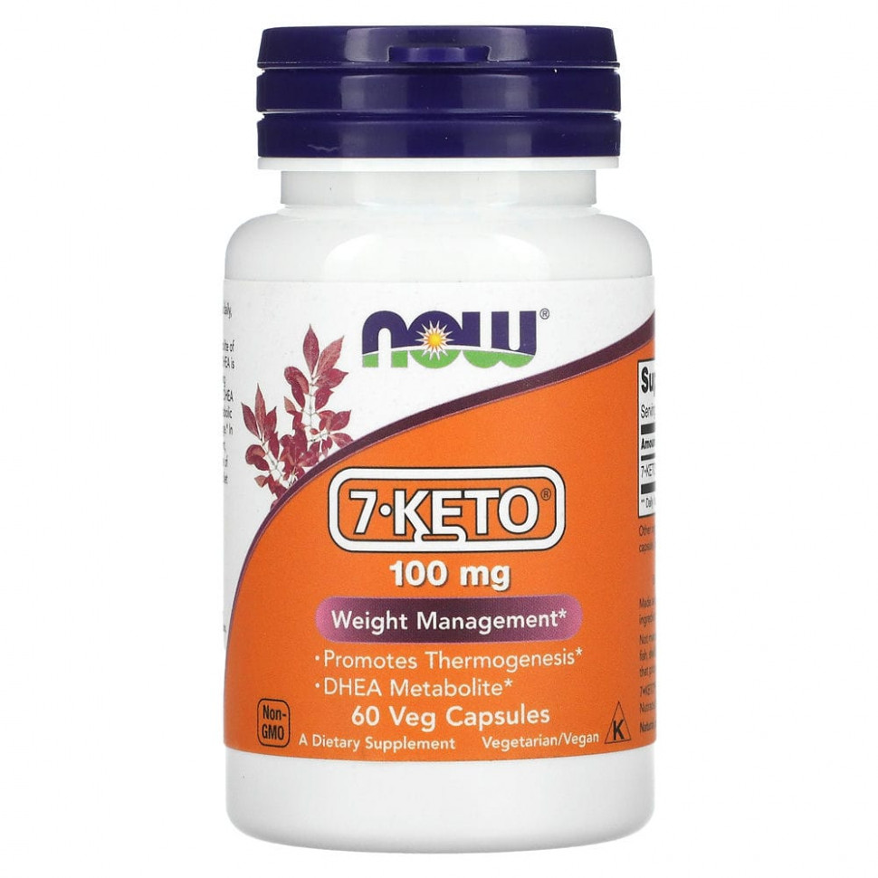  NOW Foods, 7-KETO, 100 , 60     -     , -, 