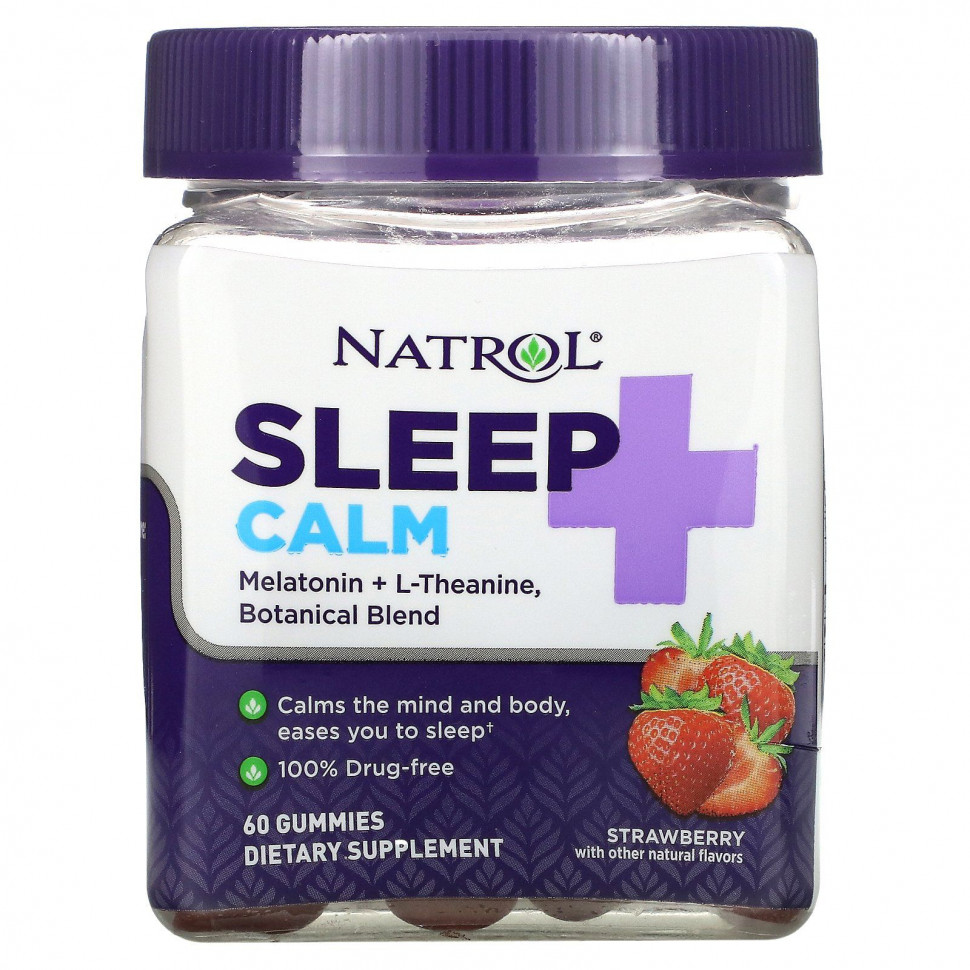  Natrol, Sleep + Calm, , 60      -     , -, 