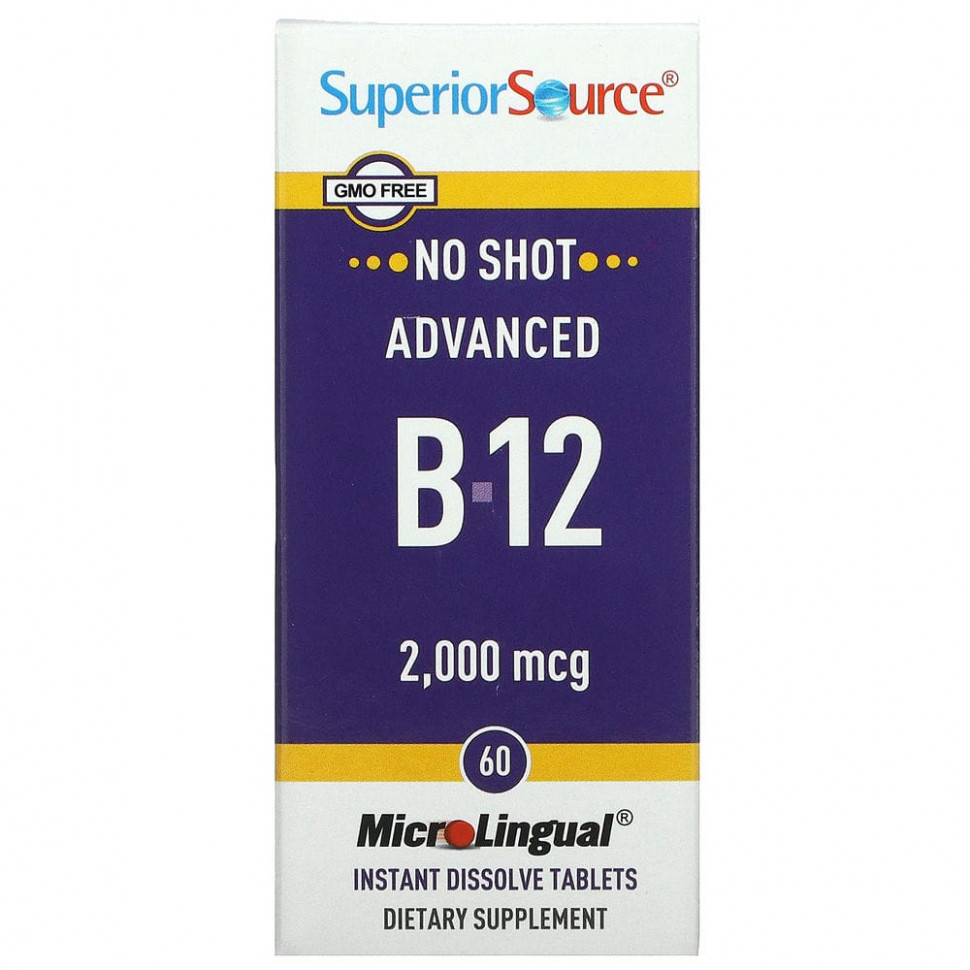  Superior Source,   B12, 2000 , 60   MicroLingual    -     , -, 