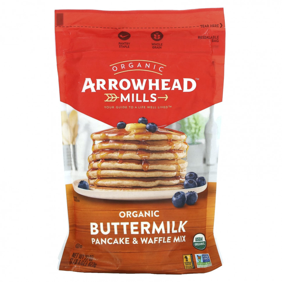 ������ ������ Arrowhead Mills, ������������ ����� ��� ������ � ������, 1 ���� 6 ����� (623 �)  IHerb (������) ����