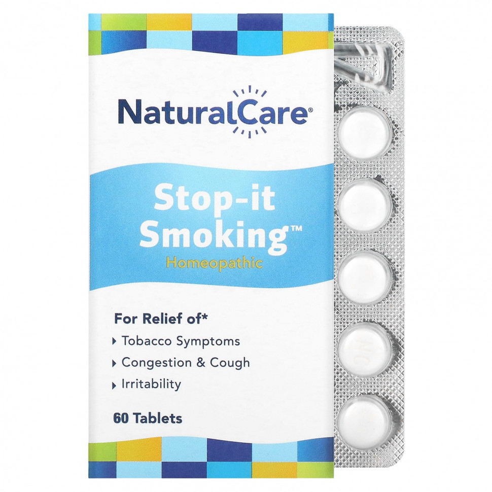 ������ ������ NaturalCare, Stop-it Smoking, �������� ��� ������������, ��� ��������, 60 ��������  IHerb (������) ����