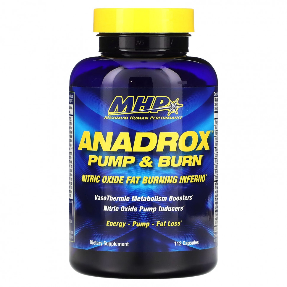  MHP, Anadrox Pump & Burn, 112     -     , -, 