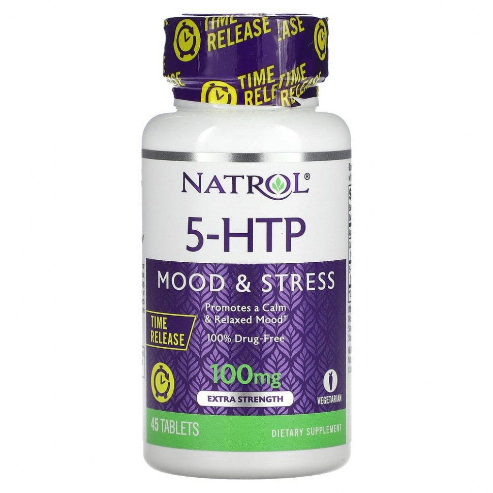  Natrol, 5-,  ,    , 100 , 45     -     , -, 