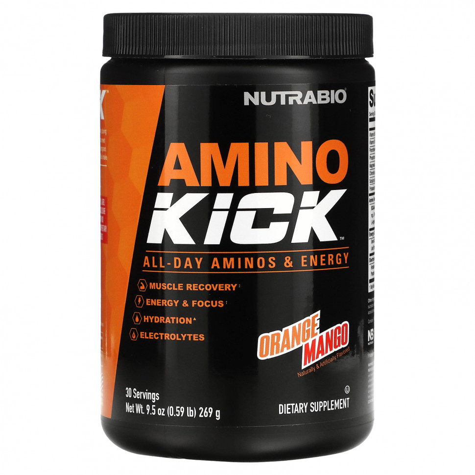  Nutrabio Labs, Amino Kick,   , 269  (0,59 )    -     , -, 