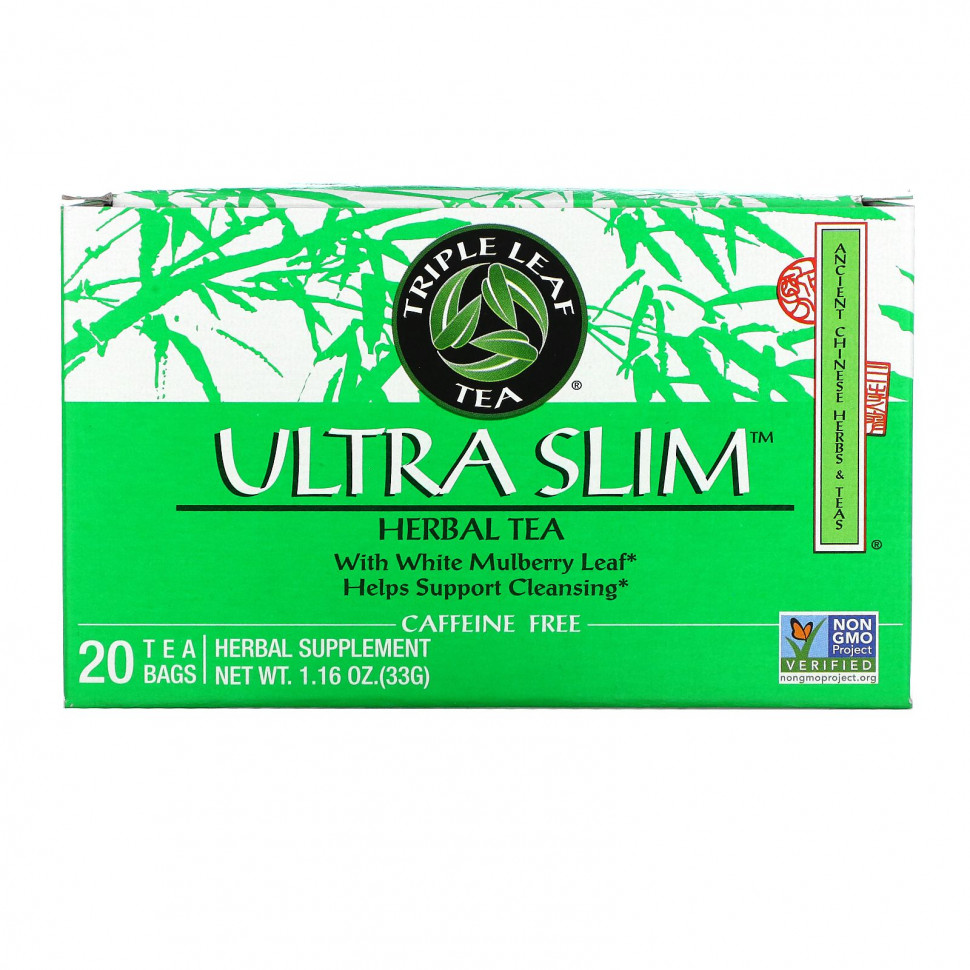  Triple Leaf Tea, Ultra Slim,      ,  , 20    33  (1,16 )    -     , -, 