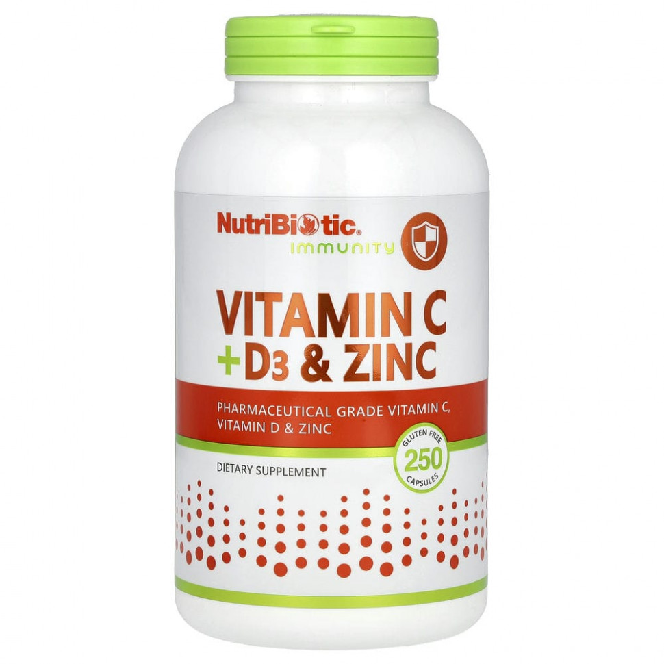  NutriBiotic, Immunity,  C + D3  , 250     -     , -, 