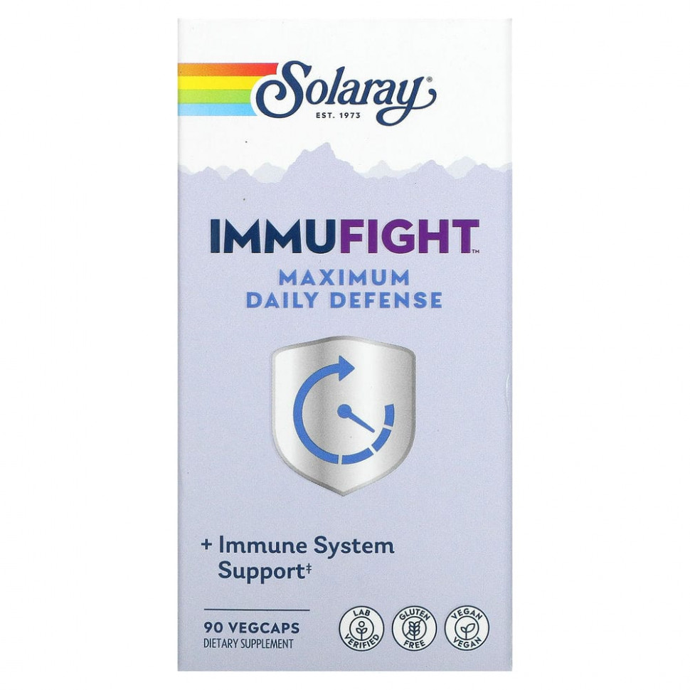  Solaray, ImmuFight,   , 90 VegCaps    -     , -, 