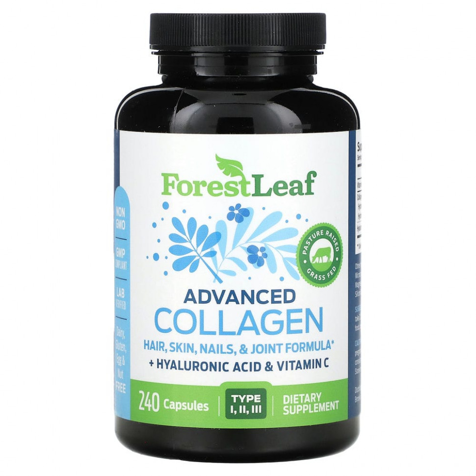 ������ ������ Forest Leaf, Advanced Collagen, 240 ������  IHerb (������) ����