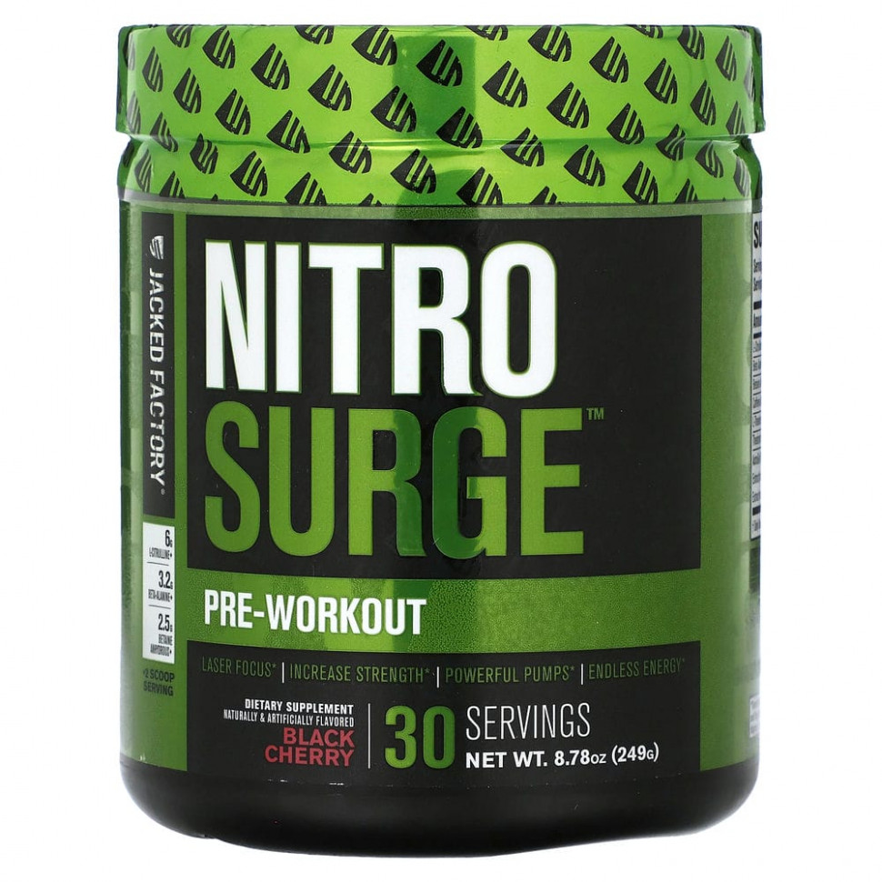  Jacked Factory, Nitro Surge,  ,  , 249  (8,78 )    -     , -, 