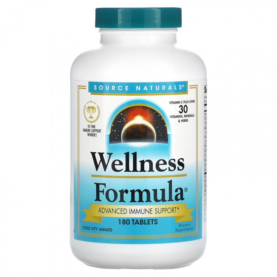  Source Naturals, Wellness Formula,   , 180     -     , -, 