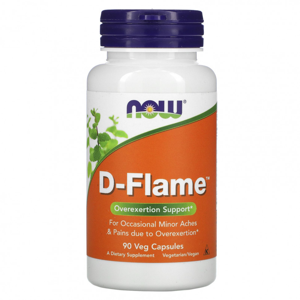 ������ ������ NOW Foods, D-Flame, 90 ������������ ������  IHerb (������) ����
