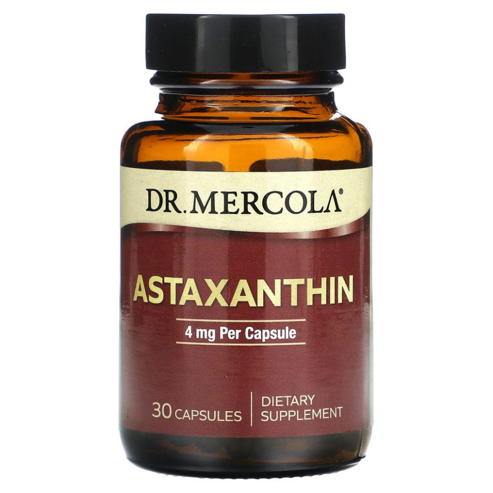 ������ ������ Dr. Mercola, Astaxanthin, 4 mg, 30 Capsules  IHerb (������) ����