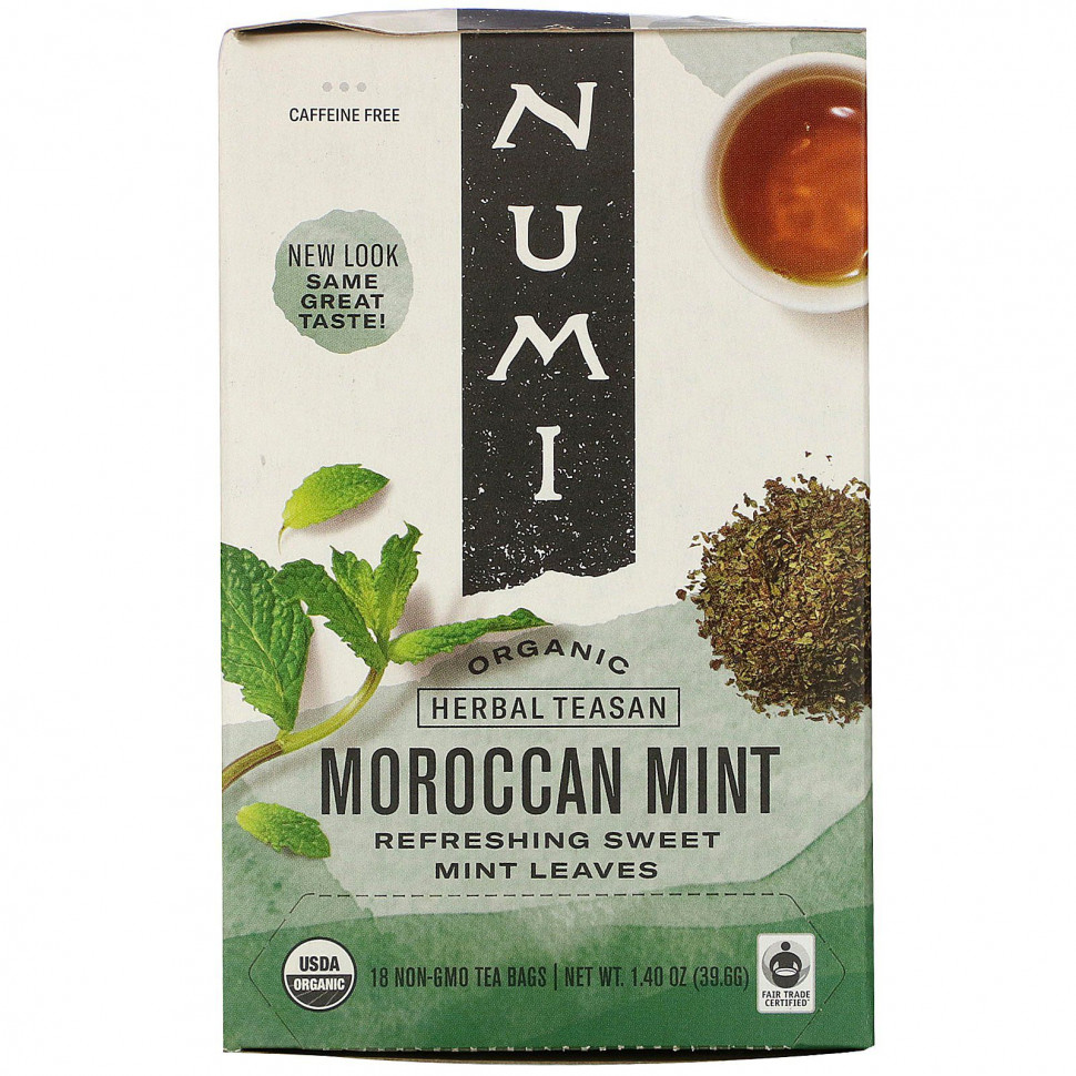  Numi Tea, Organic Herbal Teasan,  ,  , 18  , 39,6  (1,40 )    -     , -, 