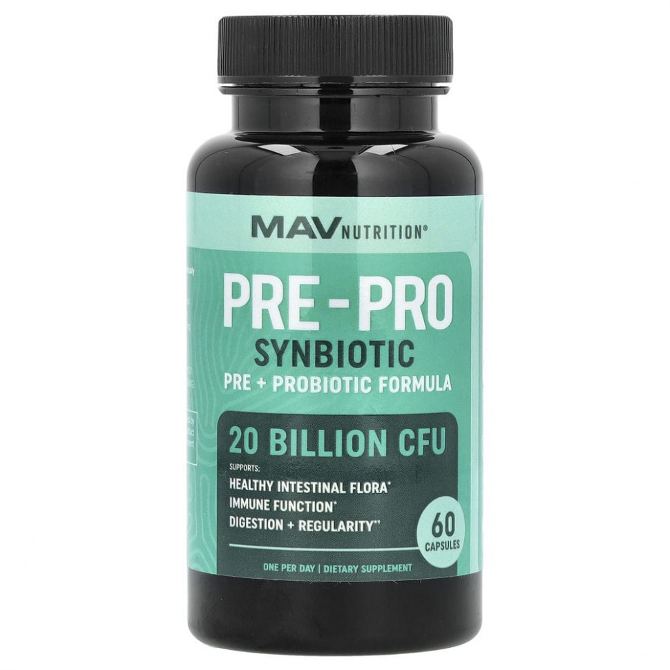  MAV Nutrition, Pre-Pro,   , 60      -     , -, 