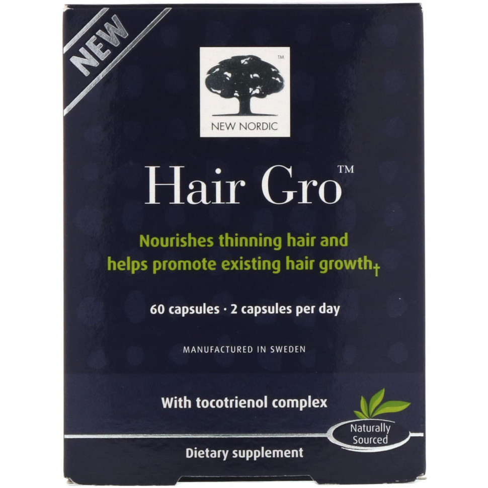 ������ ������ New Nordic, Hair Gro, 60 ������  IHerb (������) ����