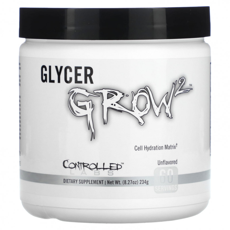 ������ ������ Controlled Labs, GlycerGrow 2, ��� �������, 234 � (8,27 �����)  IHerb (������) ����