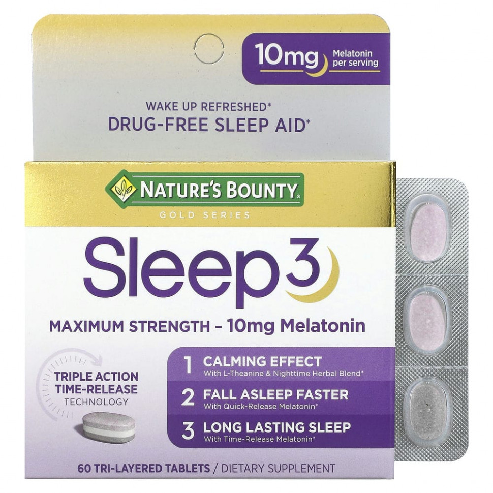  Nature's Bounty, Sleep 3,      ,   , 60      -     , -, 