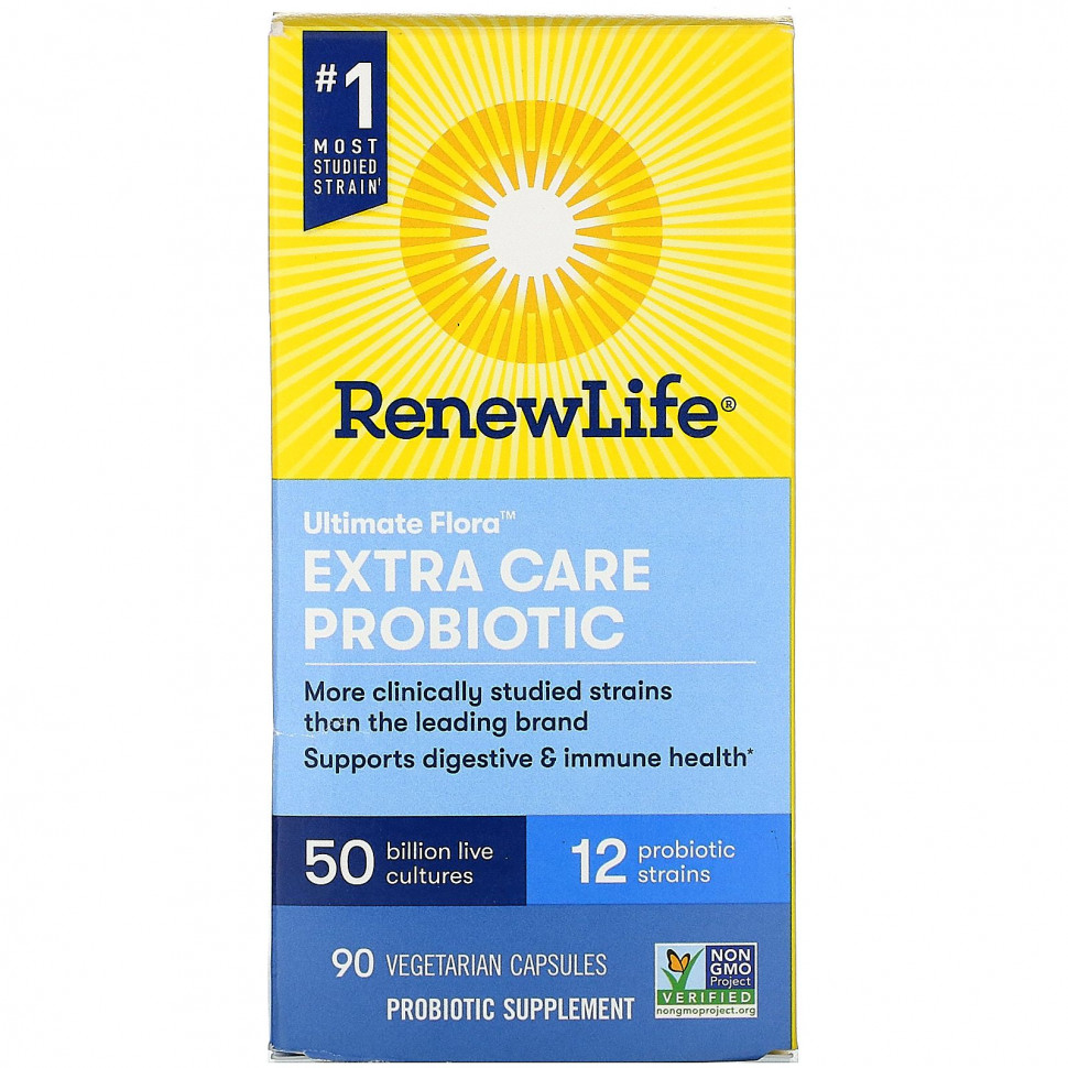  Renew Life, Ultimate Flora,     , 50   , 90      -     , -, 