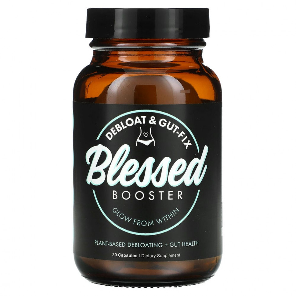 ������ ������ Blessed, Debloat & Gut-Fix Booster, 30 ������  IHerb (������) ����