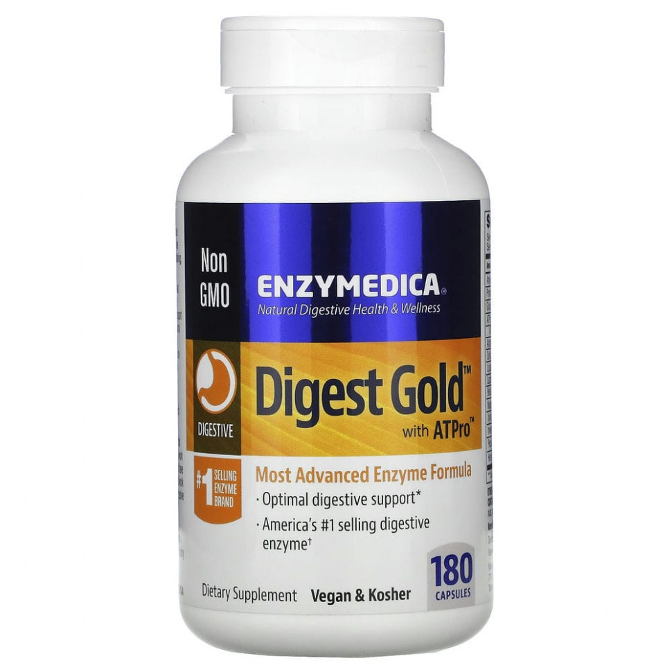 ������ ������ Enzymedica, Digest Gold � ATPro, 180 ������  IHerb (������) ����