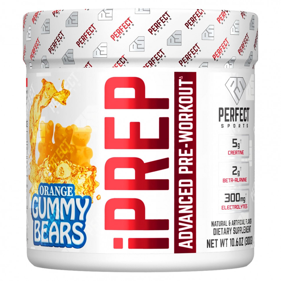 ������ ������ Perfect Sports, iPrep, Advanced Pre-Workout, ������������ ����������, 300 � (10,6 �����)  IHerb (������) ����