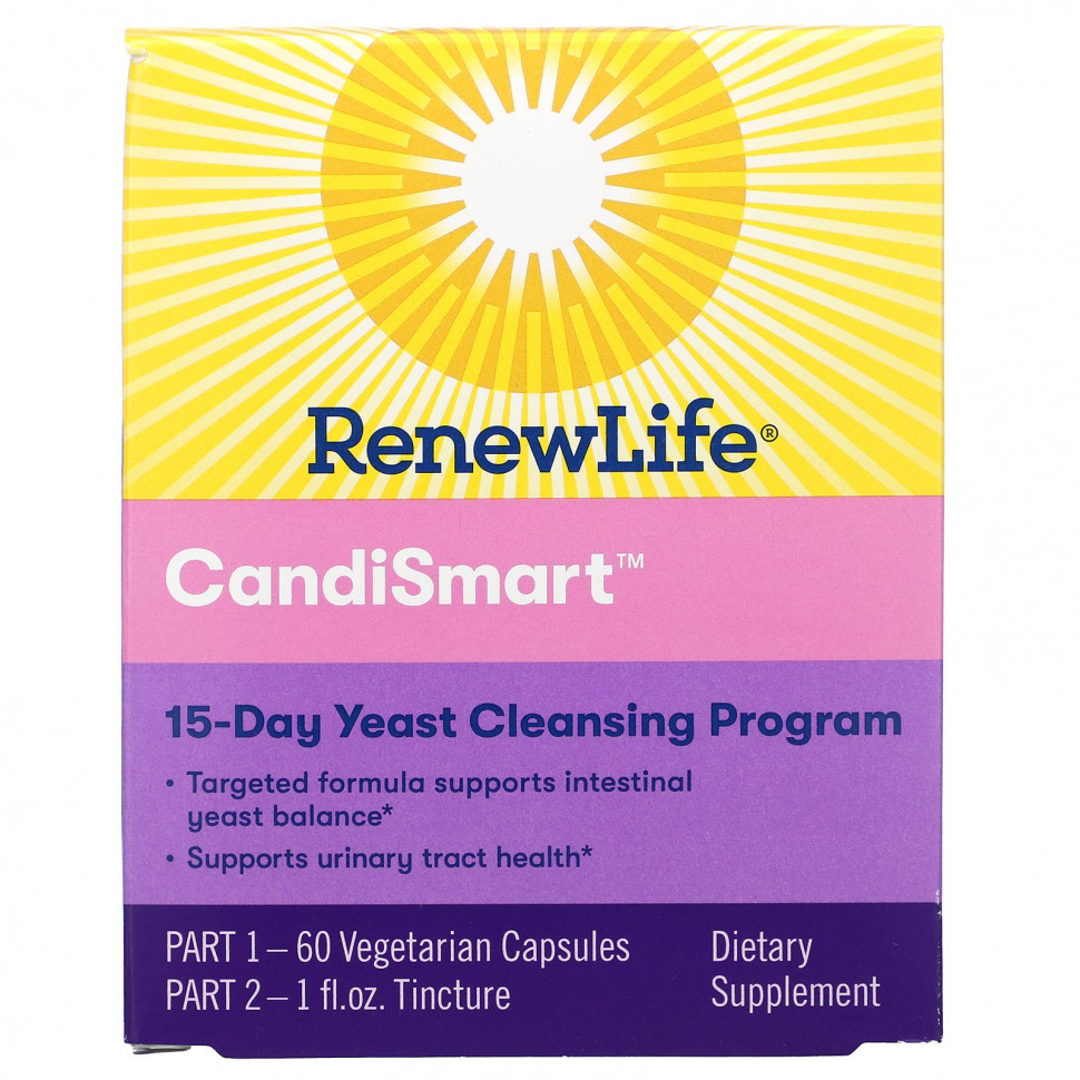  Renew Life, CandiSmart, 15-    ,   2     -     , -, 